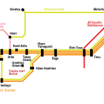 Access map to Huis Ten Bosch