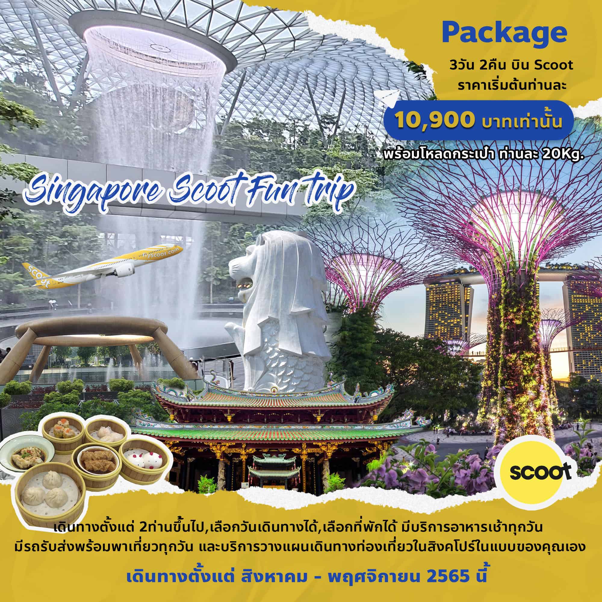 Sweetbee TR Singapore Package