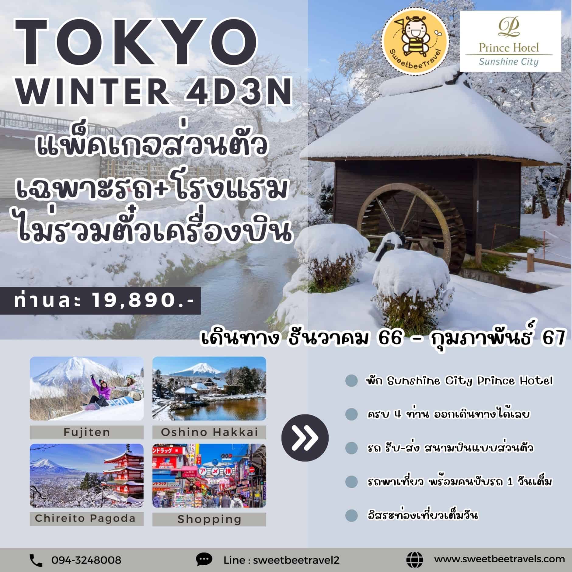 แพ็คเกจทัวร์ท่องเที่ยวญี่ปุ่น โตเกียว