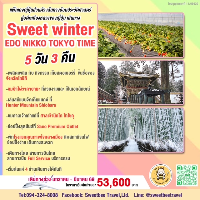 แพ๊คเกจเที่ยว โตเกียว-นิกโกะ